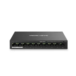 Alternative view of Switch PoE Mercusys MS110P (8 PoE, 2 Uplink, 65W) - Viễn Thông HDG