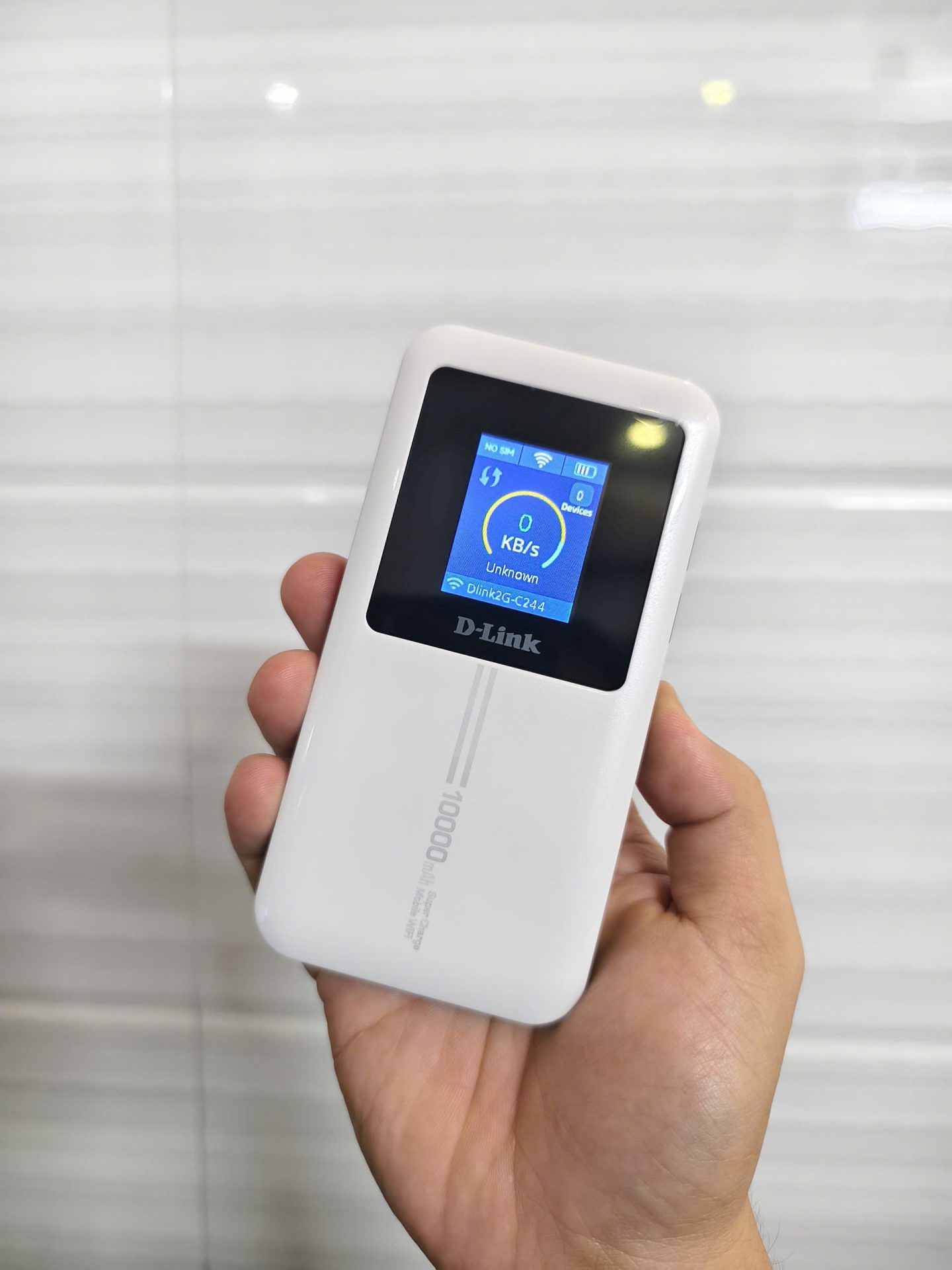 Bộ Phát Wi-Fi 4G D-Link DWR-940M - Wi-Fi 6 - Pin Khủng 10.000mAh - Viễn Thông HHD - Ảnh 2
