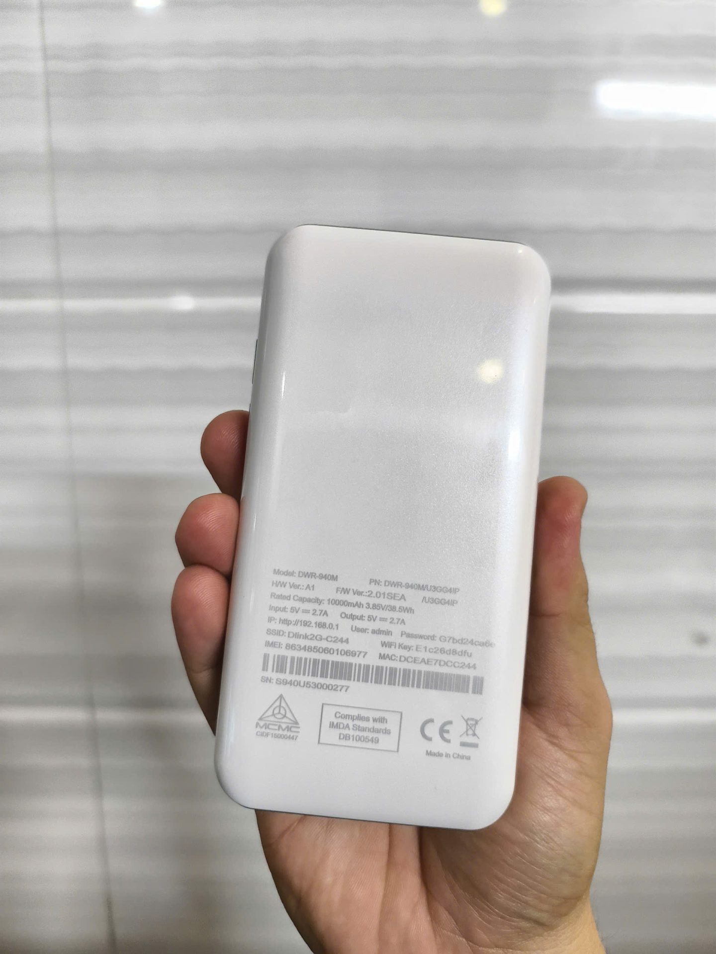 Bộ Phát Wi-Fi 4G D-Link DWR-940M - Wi-Fi 6 - Pin Khủng 10.000mAh - Viễn Thông HHD - Ảnh 4