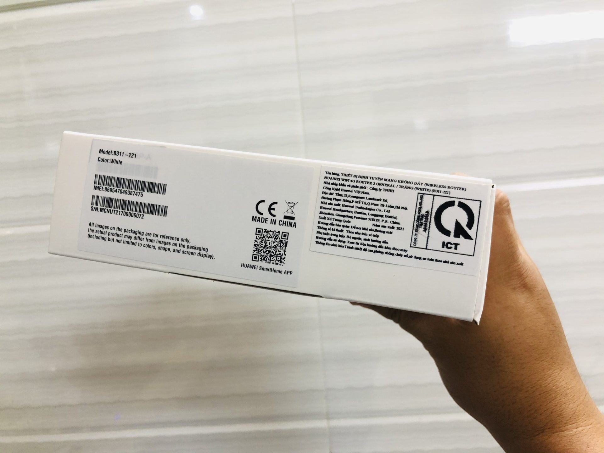 Bộ Phát WiFi 4G Huawei B311-221 chính hãng: Tốc Độ 150Mbps, Chịu Tải 32 User - Viễn Thông HHD - Ảnh 8