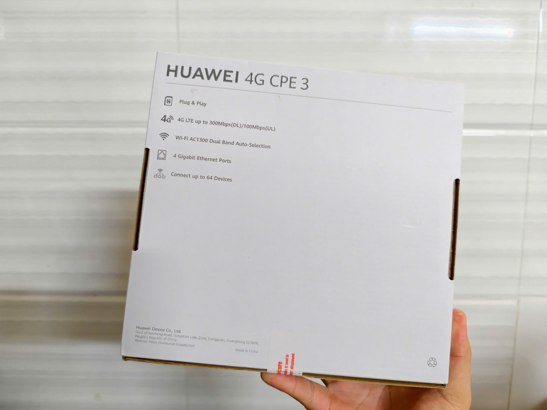 Bộ Phát WiFi 4G Huawei B535-232a: CAT7 300Mbps - 2 băng tần - 64 Thiết Bị - Viễn Thông HHD - Ảnh 10