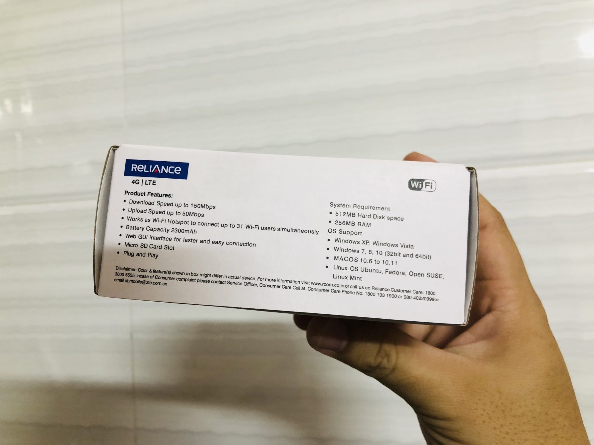 Bộ Phát Wi-Fi 4G ZTE WD670 - Tốc Độ 4G 150Mbps - Kết Nối 10 Thiết Bị - Pin 2300mAh Bền Bỉ - Viễn Thông HHD - Ảnh 8