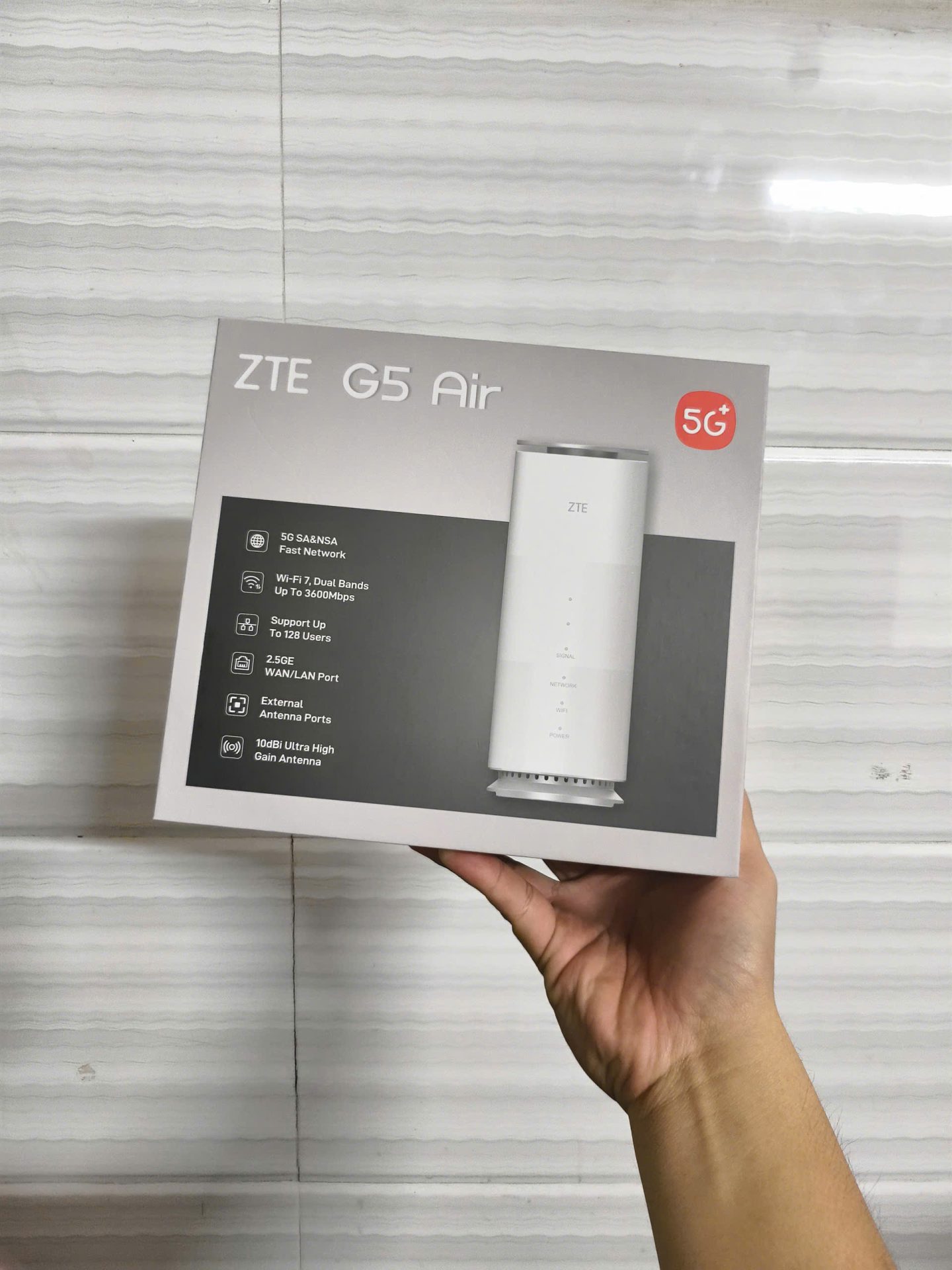ZTE G5 Air 5G: Bộ Phát WiFi Chuẩn Wi-Fi 7, Cổng LAN 2.5G - Ảnh 9