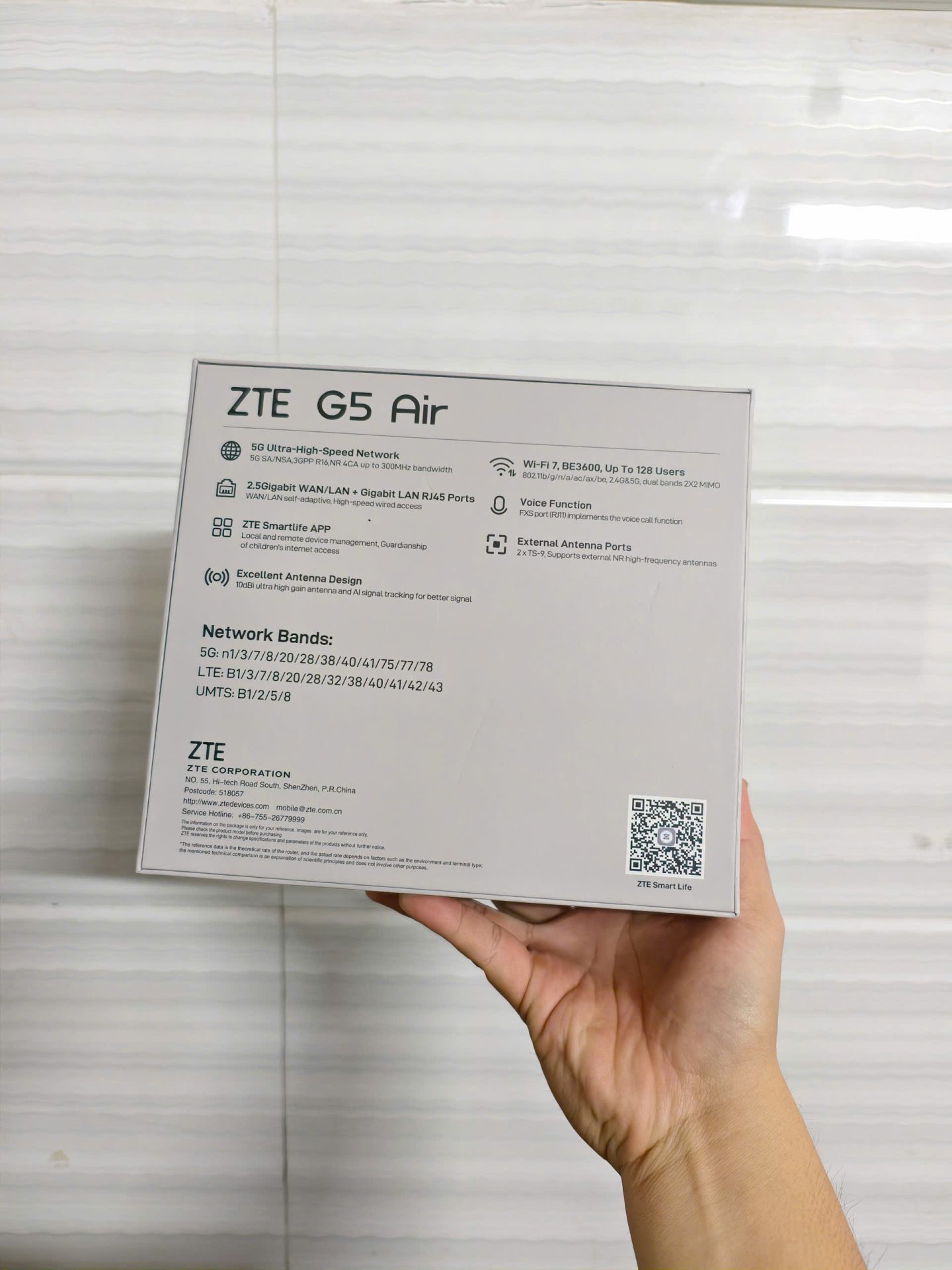 ZTE G5 Air 5G: Bộ Phát WiFi Chuẩn Wi-Fi 7, Cổng LAN 2.5G - Ảnh 10