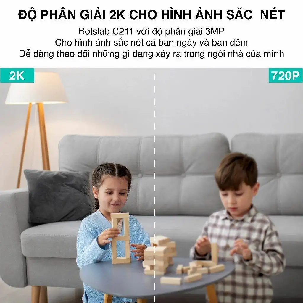 Camera Wifi Trong Nhà Botslab C212 - Viễn Thông HDG - Ảnh 6