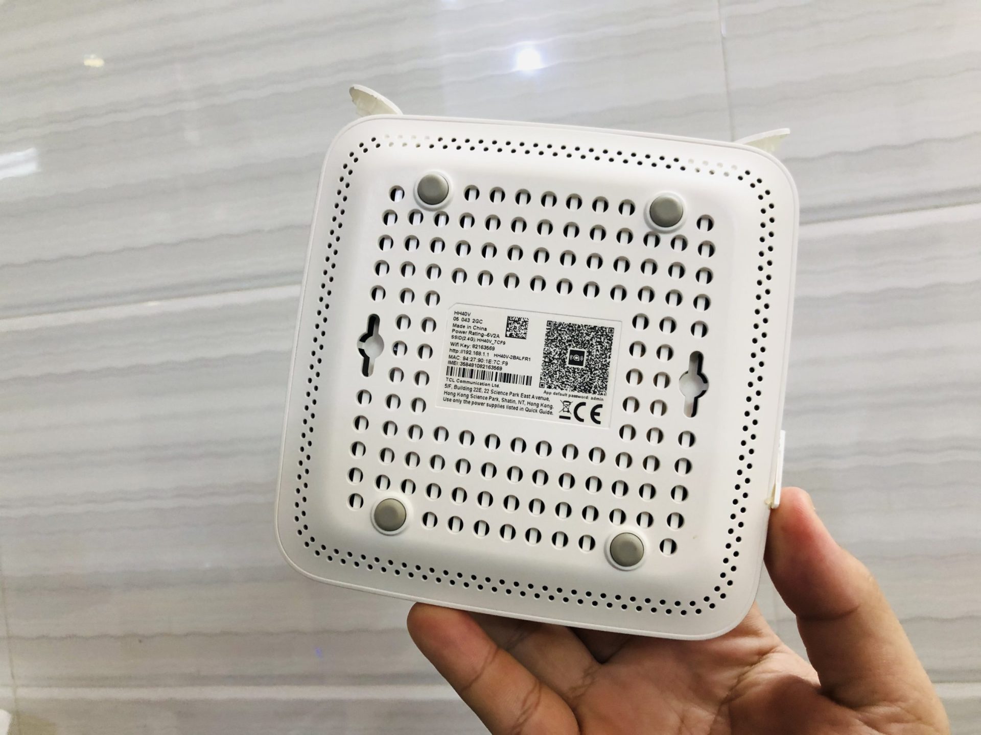 Bộ Phát Wi-Fi 4G Alcatel Linkhub HH40 - Tốc Độ 4G 150Mbps - Hỗ Trợ 32 User - Viễn Thông HHD - Ảnh 7