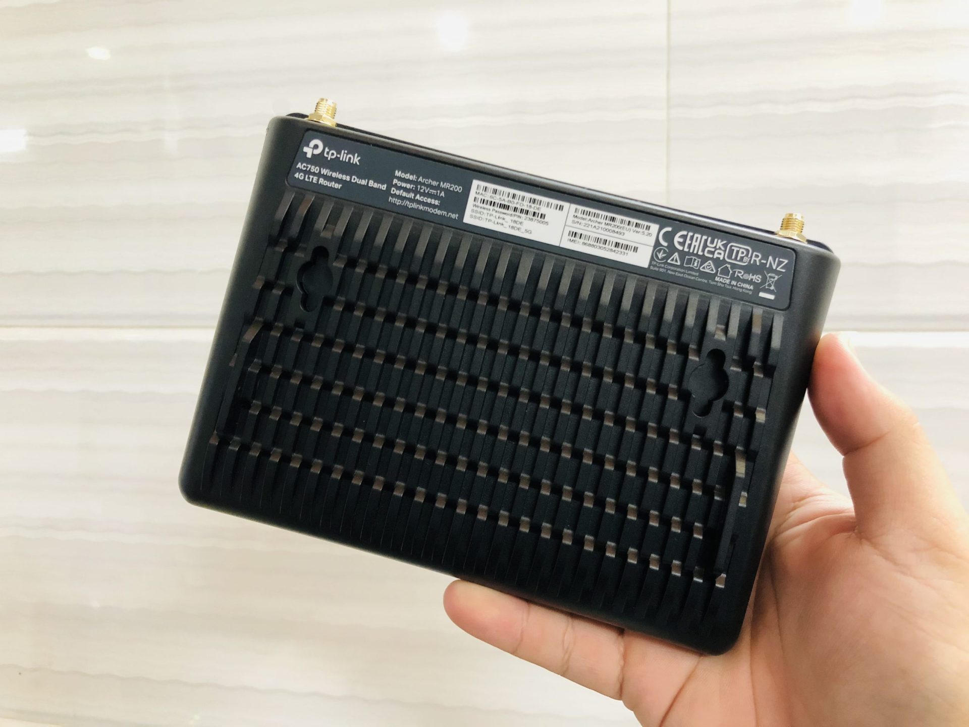 Bộ phát Wifi Tplink Archer MR200 - Băng Tần Kép 4G LTE AC750 - Tốc Độ 4G 150Mbps - Viễn Thông HHD - Ảnh 5