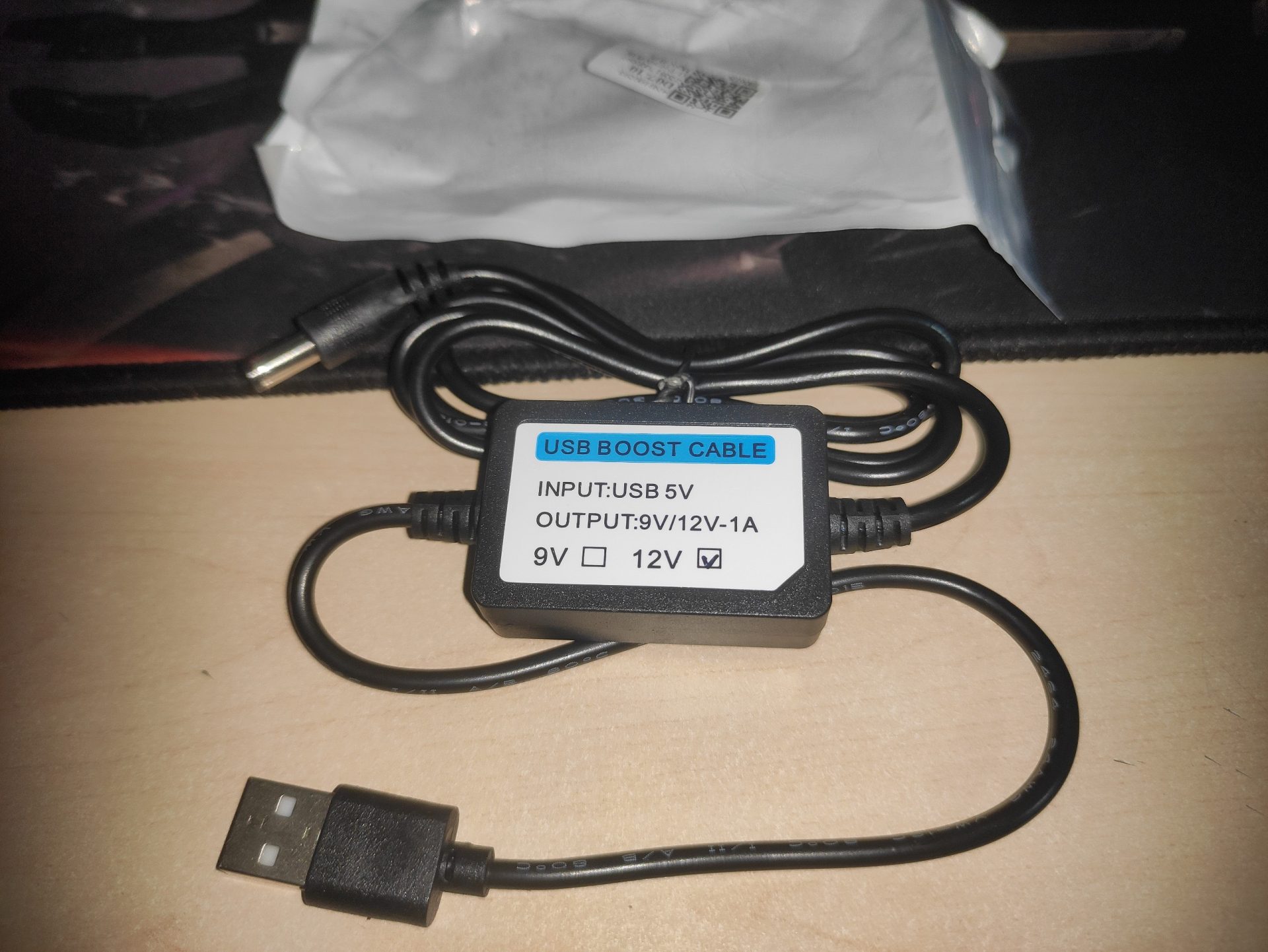 Dây chuyển từ 5V lên 12V chuyên dụng cho các cục phát wifi 4G cắm điện - Viễn Thông HDG