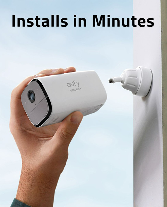 Camera an ninh ngoài trời không dây dùng pin EufyCam Solo Pro 2K - Viễn Thông HDG - Ảnh 3