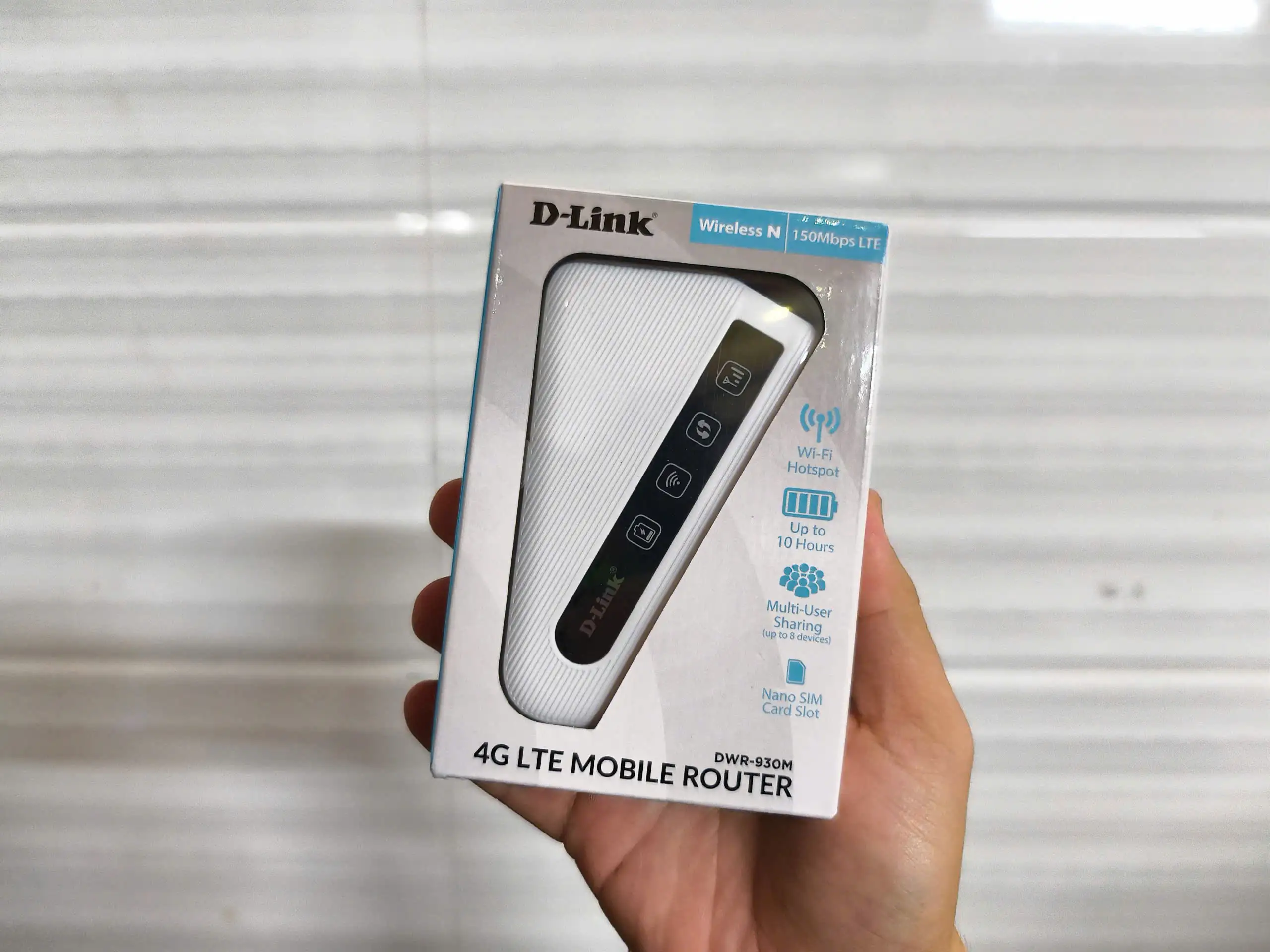 Bộ Phát WiFi Di Động 4G D-Link DWR-930M - Pin 3000mAh - Tốc Độ 150Mbps - Viễn Thông HHD - Ảnh 9
