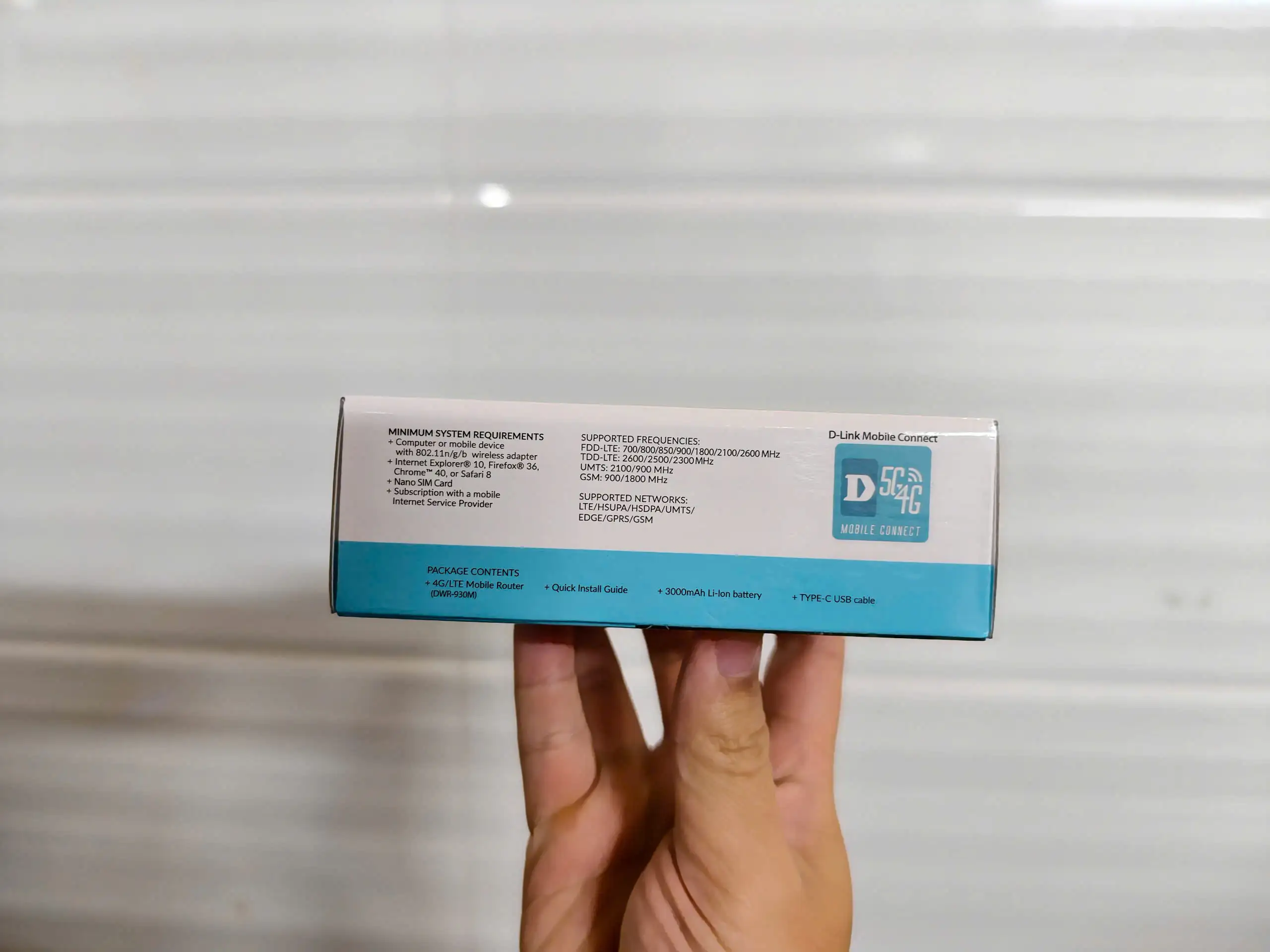 Bộ Phát WiFi Di Động 4G D-Link DWR-930M - Pin 3000mAh - Tốc Độ 150Mbps - Viễn Thông HHD - Ảnh 11