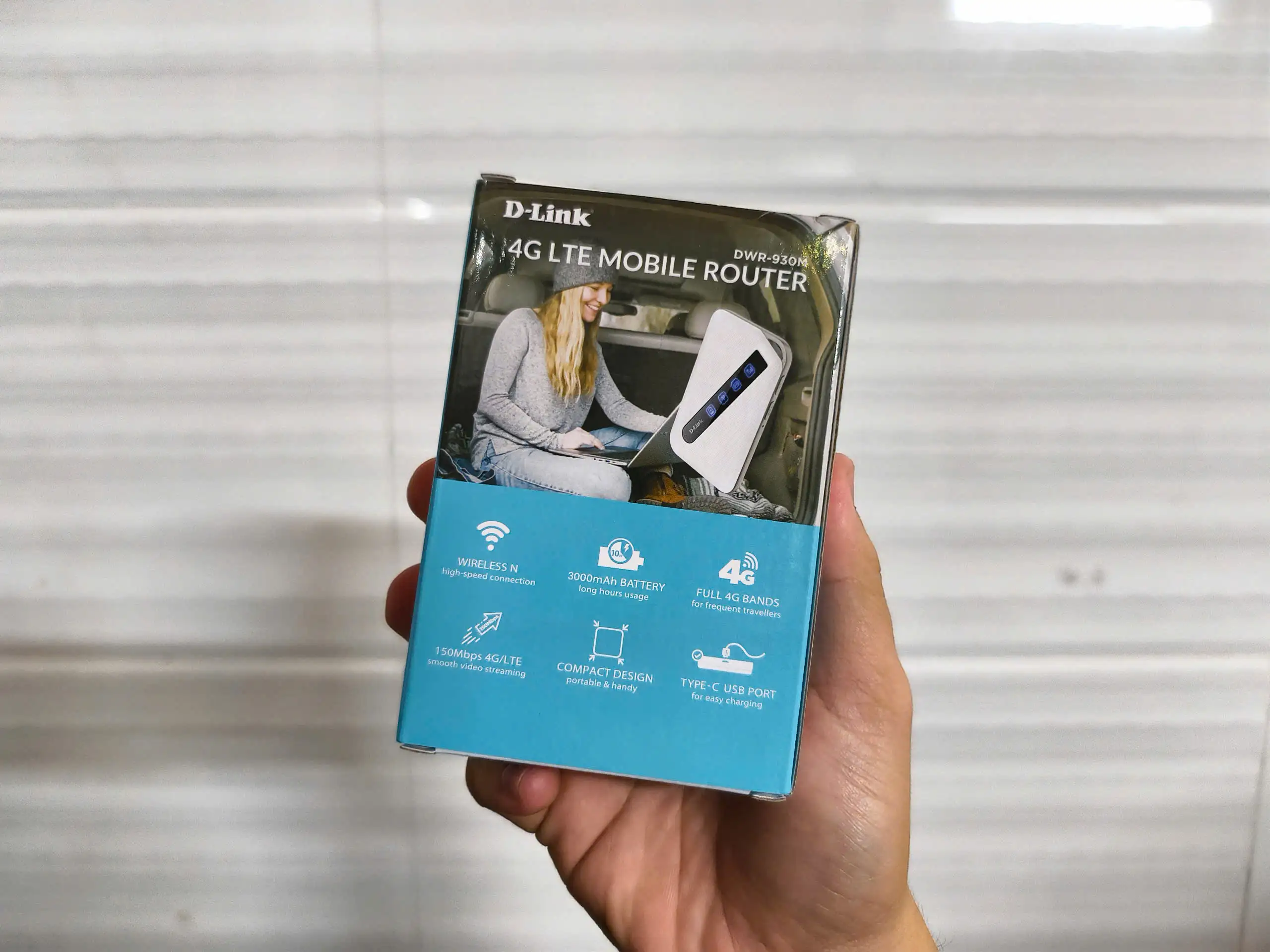 Bộ Phát WiFi Di Động 4G D-Link DWR-930M - Pin 3000mAh - Tốc Độ 150Mbps - Viễn Thông HHD - Ảnh 12