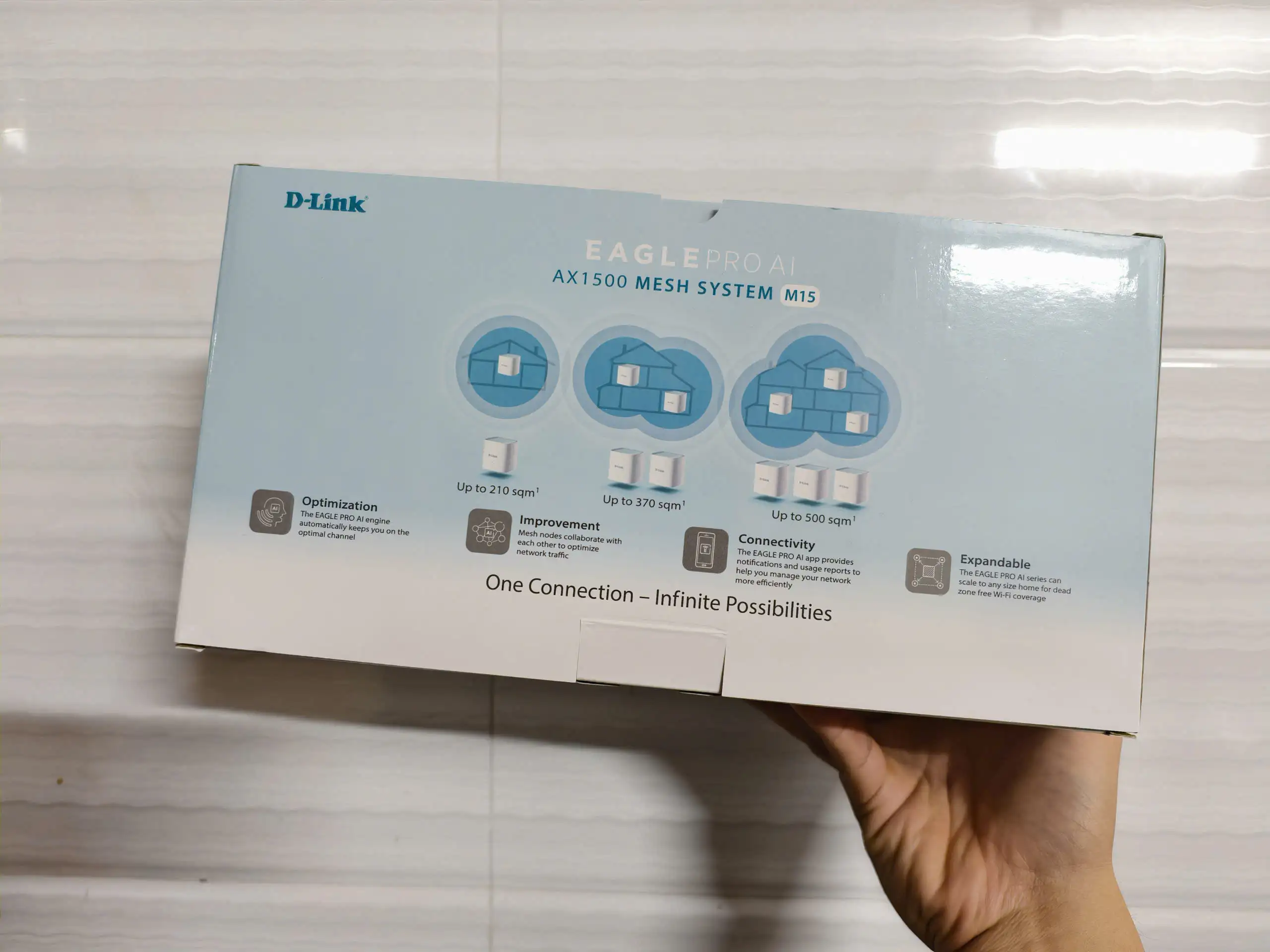Bộ phát Wi-Fi Mesh D-Link EAGLE PRO AI M15 AX1500 - Wifi 6 - Bộ 3 Cái - Hàng Chính Hãng - Viễn Thông HHD - Ảnh 7