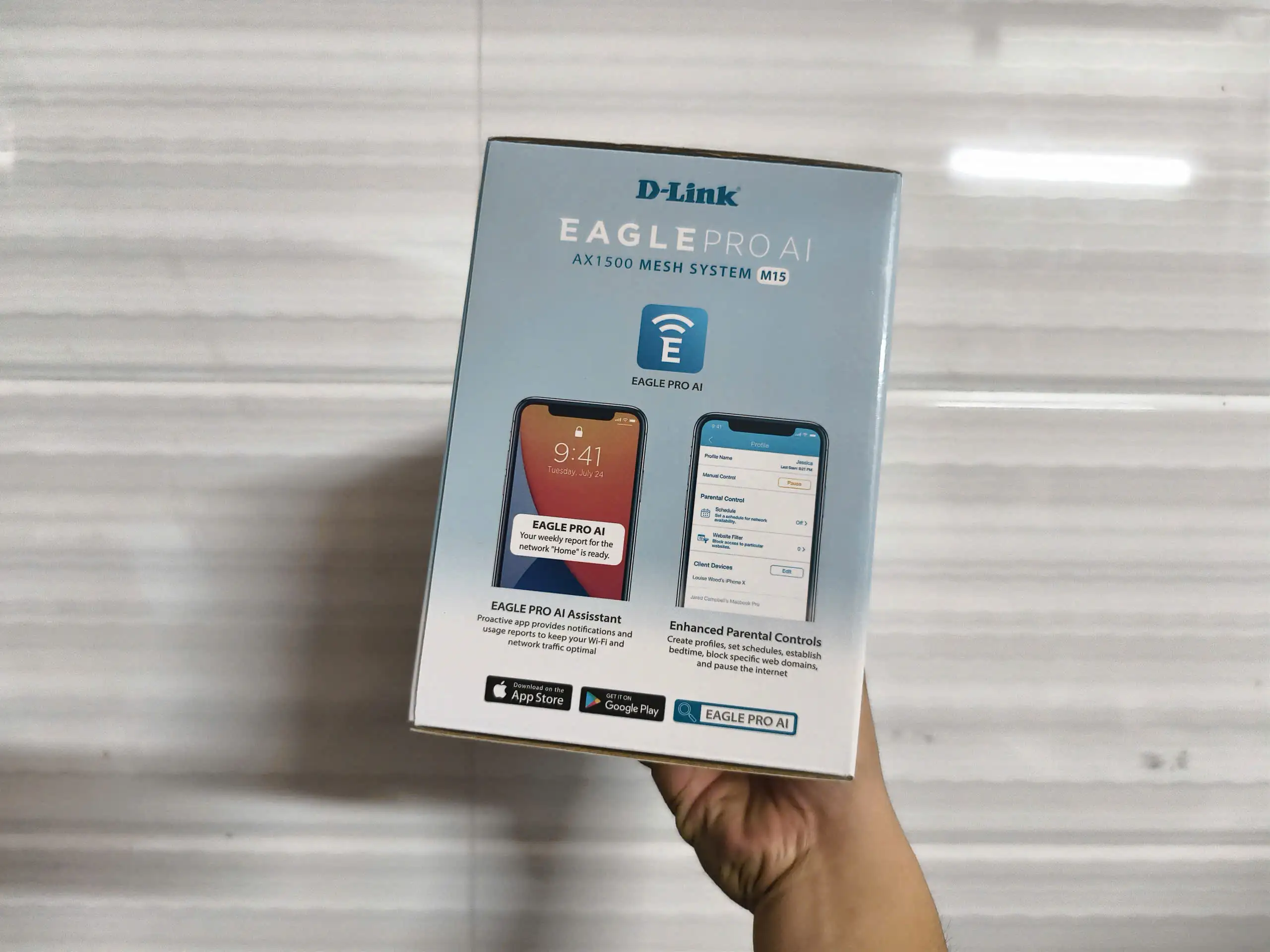 Bộ phát Wi-Fi Mesh D-Link EAGLE PRO AI M15 AX1500 - Wifi 6 - Bộ 3 Cái - Hàng Chính Hãng - Viễn Thông HHD - Ảnh 9
