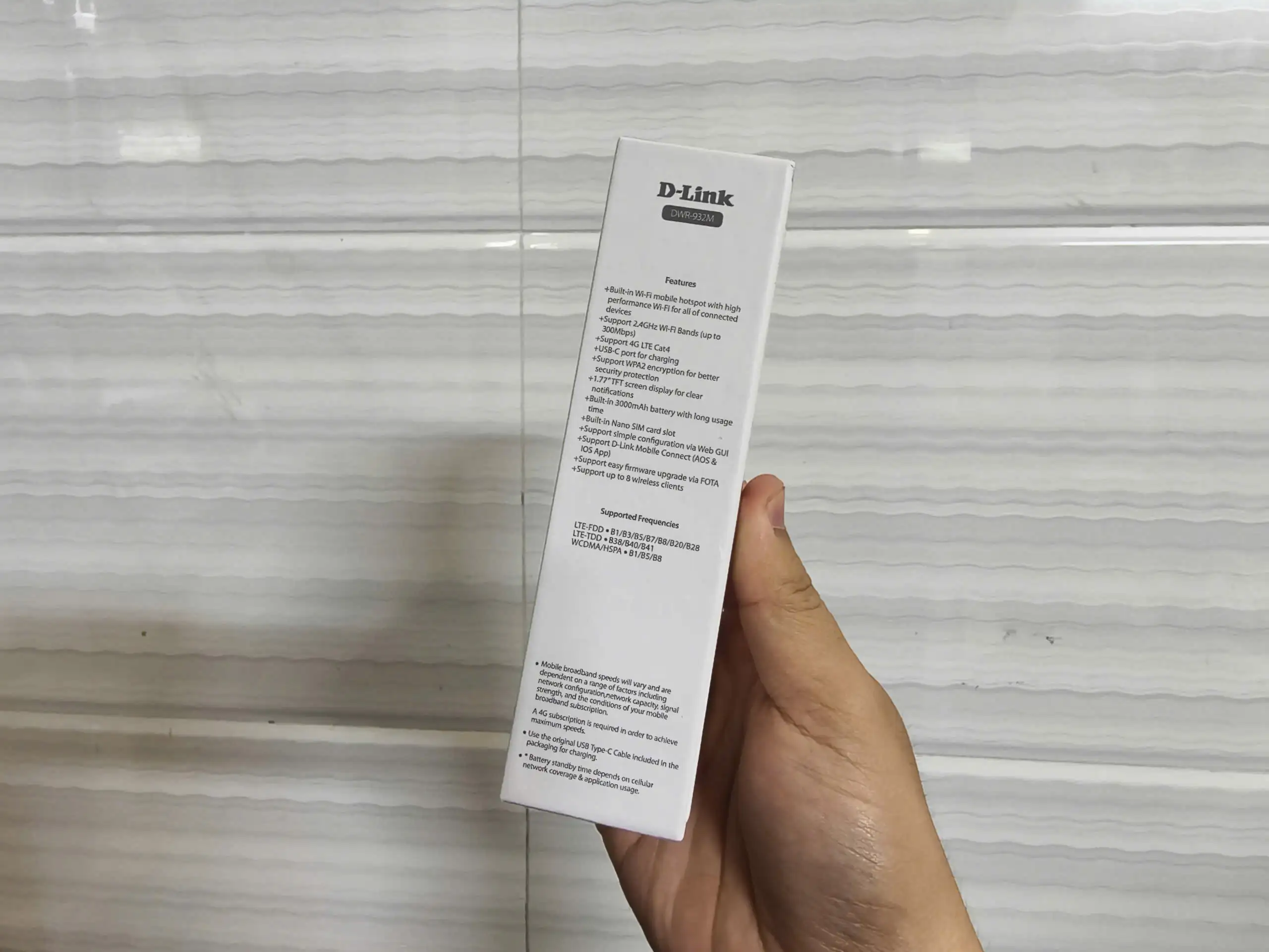Bộ phát Wifi 4G Di động D-Link DWR-932M - Pin 3000mAh - Bảo hành 3 năm - Viễn Thông HHD - Ảnh 9